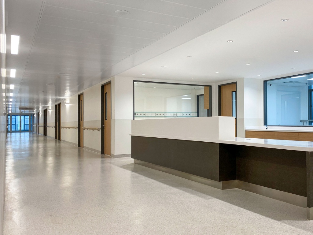 醫院-廣西壯族自治區人民醫院惠民樓室內裝修工程